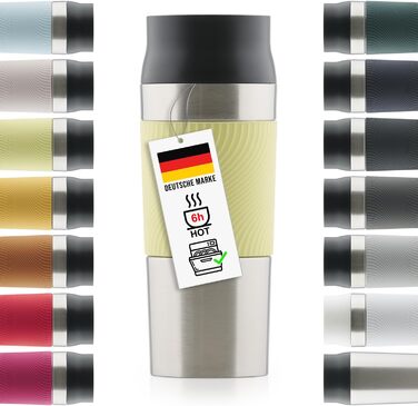 Термочашка 500 мл, жовтий Classic Blumtal