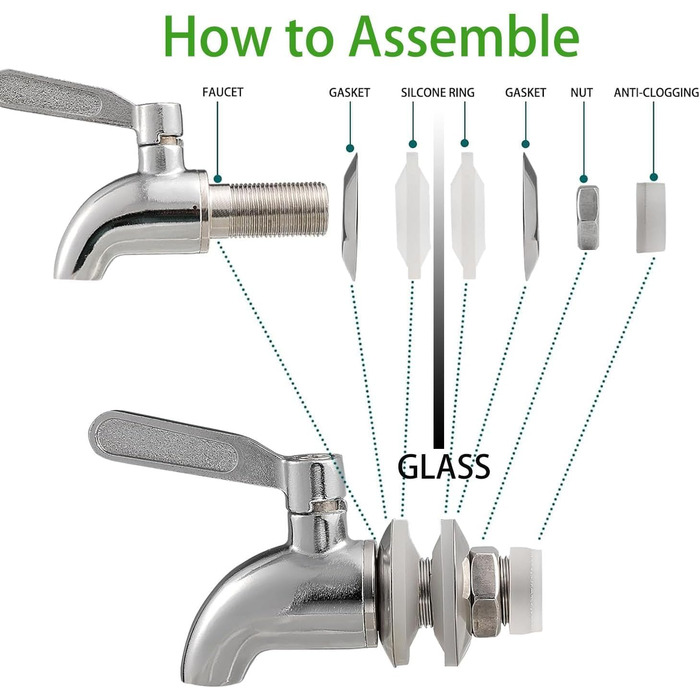 Диспенсер для напитков с краном 4 л Hiziwimi
