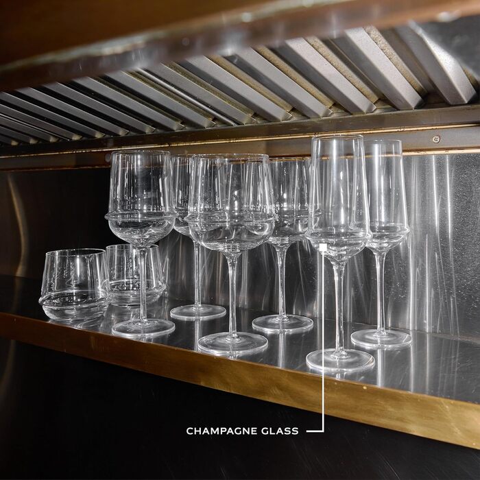 Елегантні келихи для шампанського 4 шт 400 мл Serax