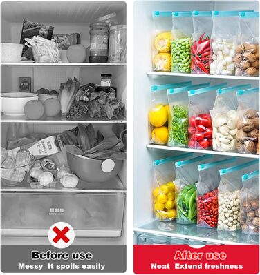 Вакуумные пакеты 60 пакетов 10 х 20/16 х 23/32 х 26,5 см Generic
