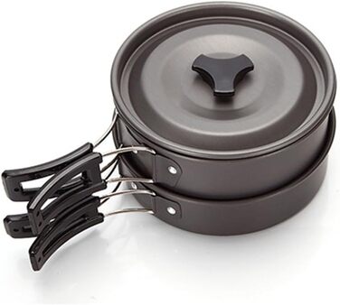 Набір туристичного посуду 5 предметів Hasaller