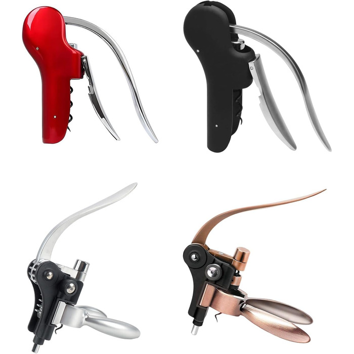 Профессиональный штопор с эргономичной ручкой jiingekk