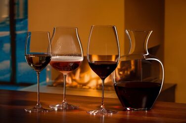Набор бокалов для красного вина из 2 предметов, хрустальный бокал (шампанское), 6449/07 Riedel Veritas Old World Pinot Noir