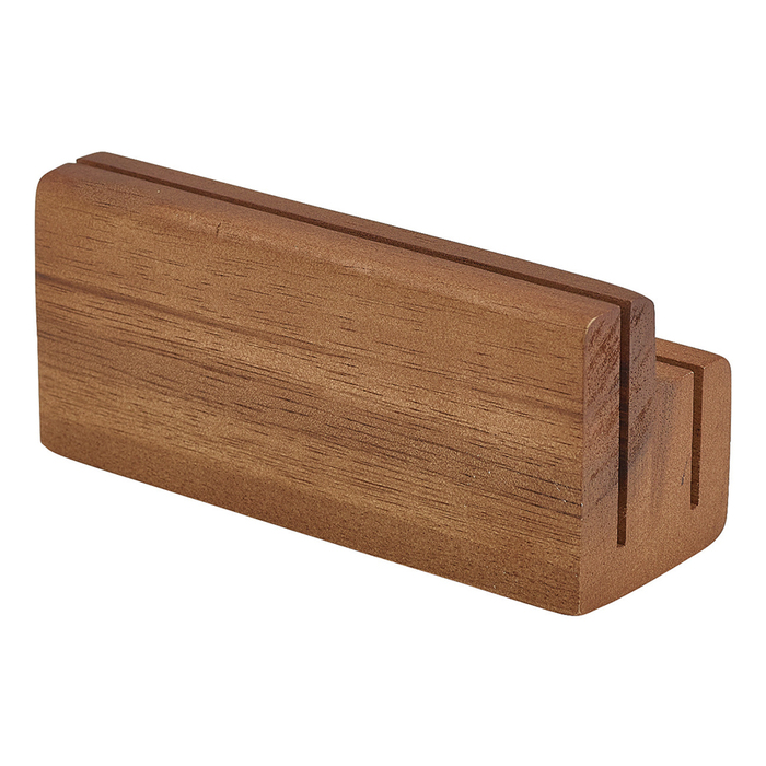 Меню-холдер 14*5*6 см, дерев'яний, акація, GenWare