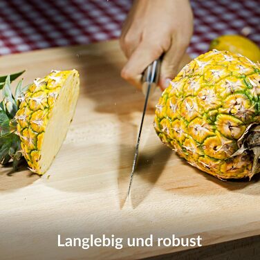 Набор ножей из нержавеющей стали с самозатачивающимся блоком Ausker