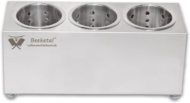 Профессиональный контейнер для столовых приборов, 3 держателя, BBK-3 Beeketal