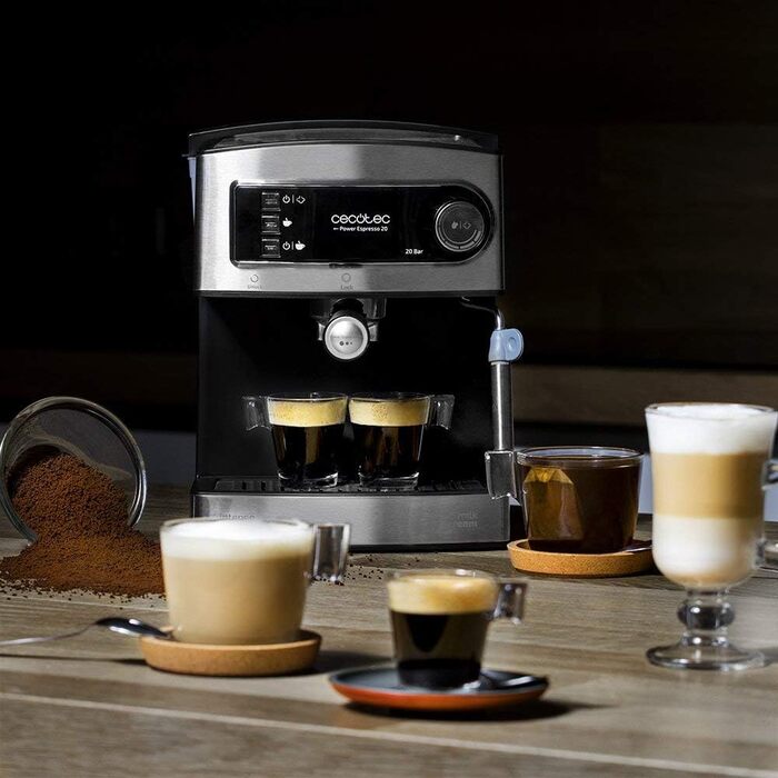 Кофемашина 2900 Вт, 20 бар Power Espresso 20 Cecotec