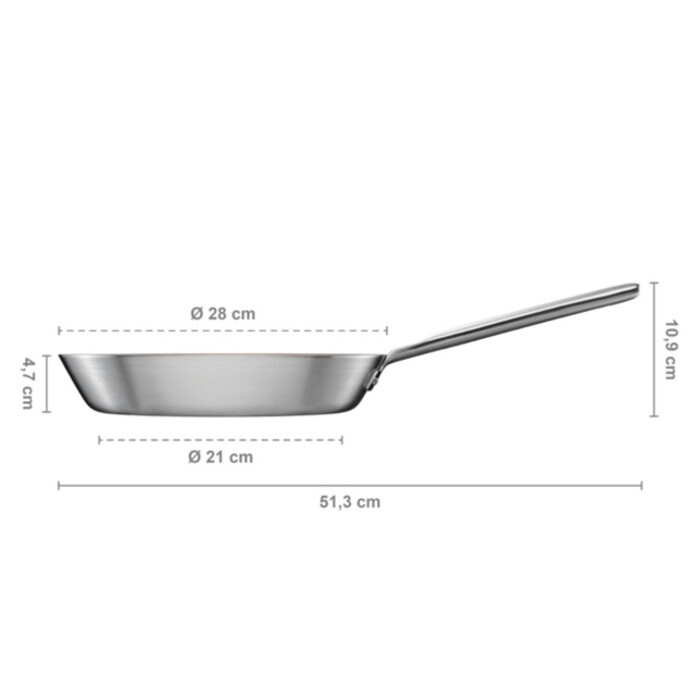 Сковорода Fiskars Norden 28 см с минеральным покрытием (1067633)