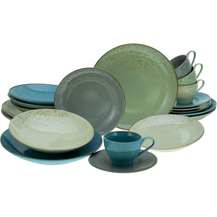 Набір посуду на 4 персони, 20 предметів, Nature Collection Creatable
