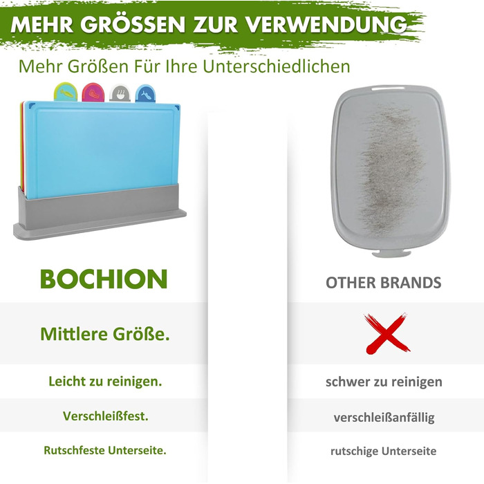 Набір обробних дощок 4 шт BOCHION