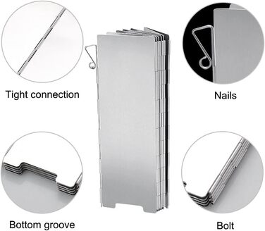 Витрозащита для кемпинговых плит DONGKER