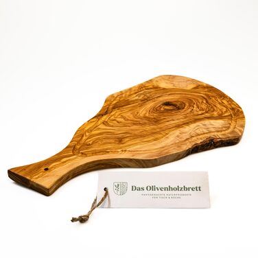 Обробна дошка з оливкового дерева 40 х 21 см das Olivenholzbrett
