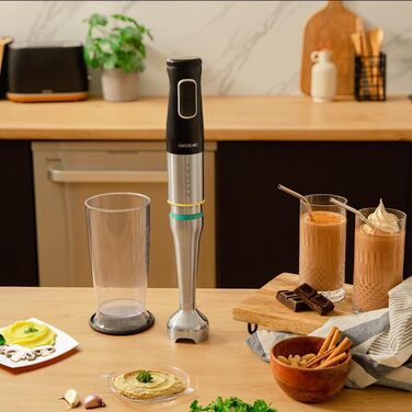 Ручний блендер 1500 Вт Katana чорний з мірною ємністю 800 мл Cecotec