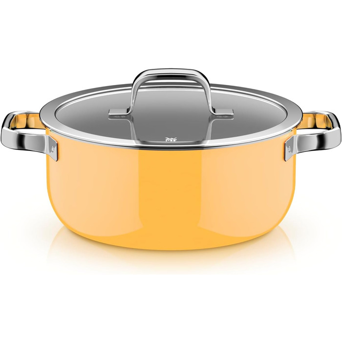 Жаровня 24 см со стеклянной крышкой, желтый Fusiontec Mineral Pro WMF