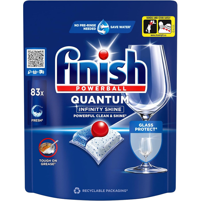 Таблетки для посудомоечной машины 83 таблетками Finish