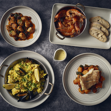 Блюдо прямоугольное 27*12.5 см, Terra Stoneware Antigo Cinza, GenWare