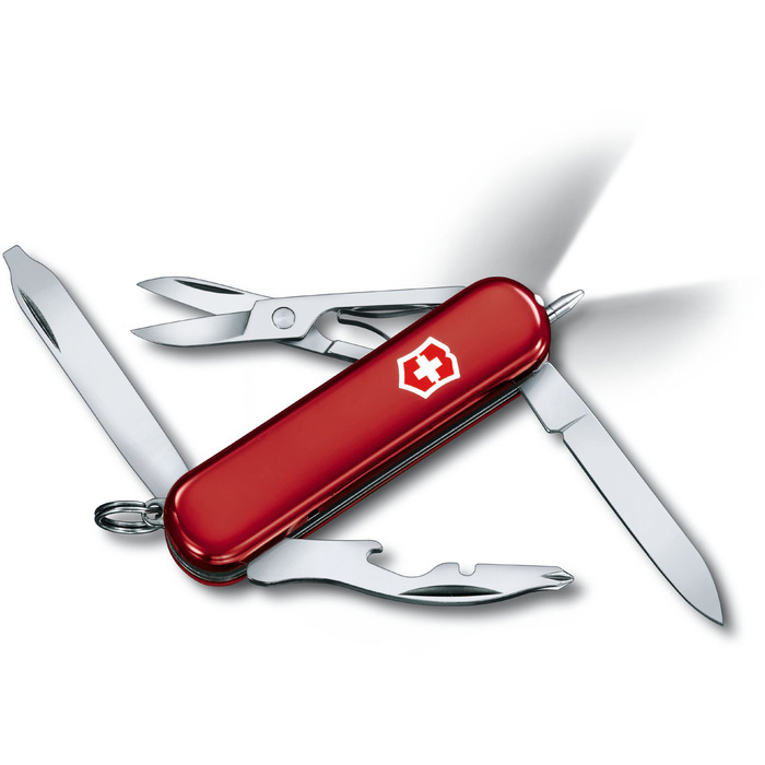 Нож швейцарский 10 функций, 58 мм, Victorinox Midnite Manager