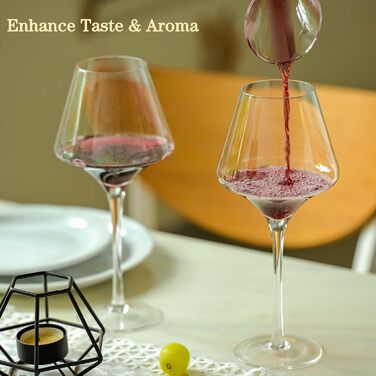 Набор бокалов для красного вина 4 шт 480 мл BACLIFE