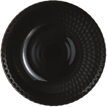 Тарілка супова Luminarc Pampille Black 20 см (6711239)