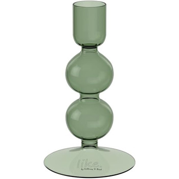 Подсвечник 7,5x7,5x13,5 см, зеленый Like Home Villeroy & Boch