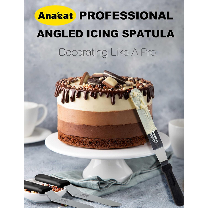 Набор лопаток для глазури 2 шт 15 и 20 см Anaeat