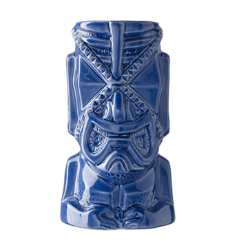 Стакан Тікі 500 мл, синій, Lono, Tiki Tropical, Urbanbar (Урбанбар)
