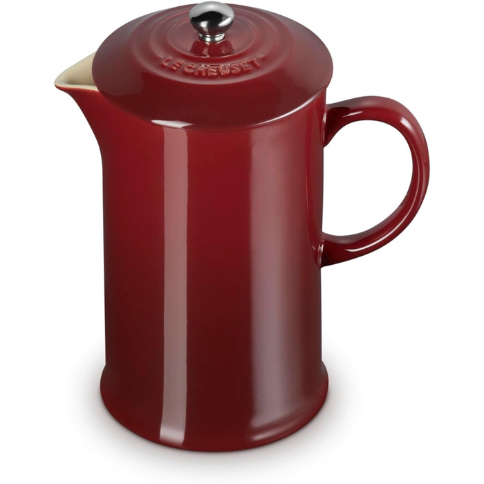 Френч-пресс 1 л, темно-красный Le Creuset