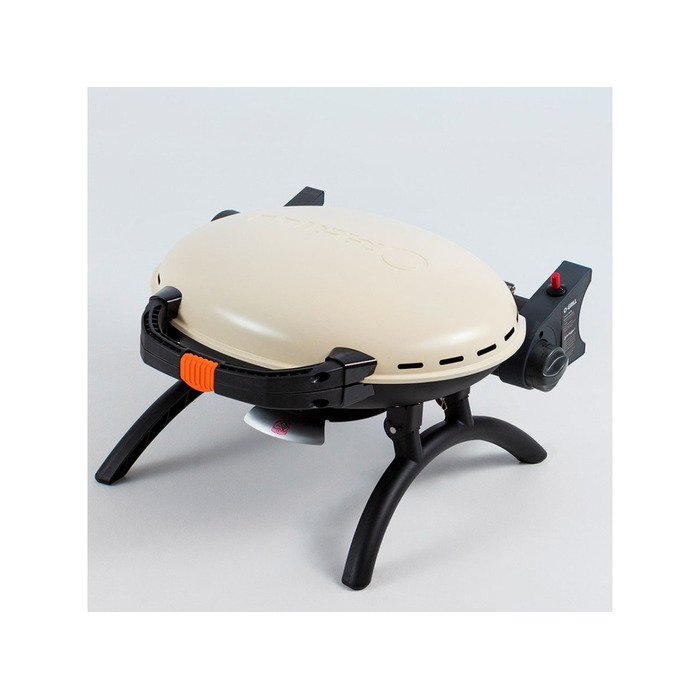 Портативный переносной газовый гриль O-GRILL 500, кремовый Код: 013339