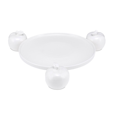 Блюдо La Porcellana Bianca FATTORIA, фарфор, диам. 22 см