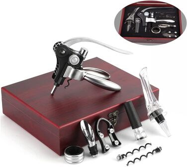 Набір для вина в елегантній подарунковій коробці Smaier