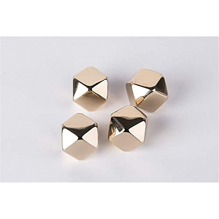 Набір охолоджувальних каменів для віскі з нержавіючої сталі у формі ромбів Ulalaza