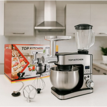 Кухонный комбайн 3-в-1, 7 л 4500 Вт Top Kitchen