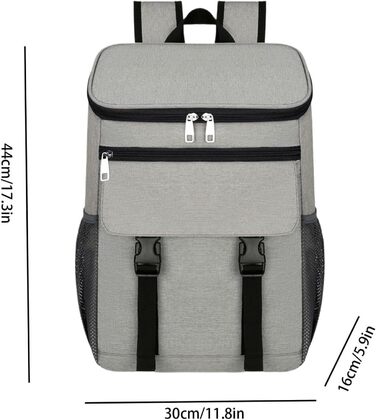 Термо-рюкзак сірий Generisch