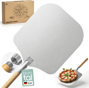Лопатка для піци 30,5 x 30,5 см з дерев'яною ручкою 24,5 см Blumtal
