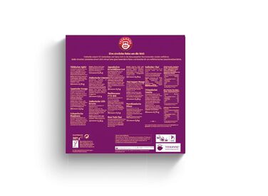 Коллекционный набор "Сельский чай", 180 чайных пакетиков 12 сортов, 387 г Teekanne