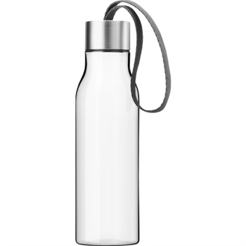 Бутылка 0,5 л прозрачная/серая Trinkflasche Eva Solo