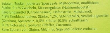 Заправка для салату Knorr Art (Легко готується, універсальна заправка для салату) 1 упаковка (1 x 1 кг) (Цибуля, 1 кг (1 упаковка))