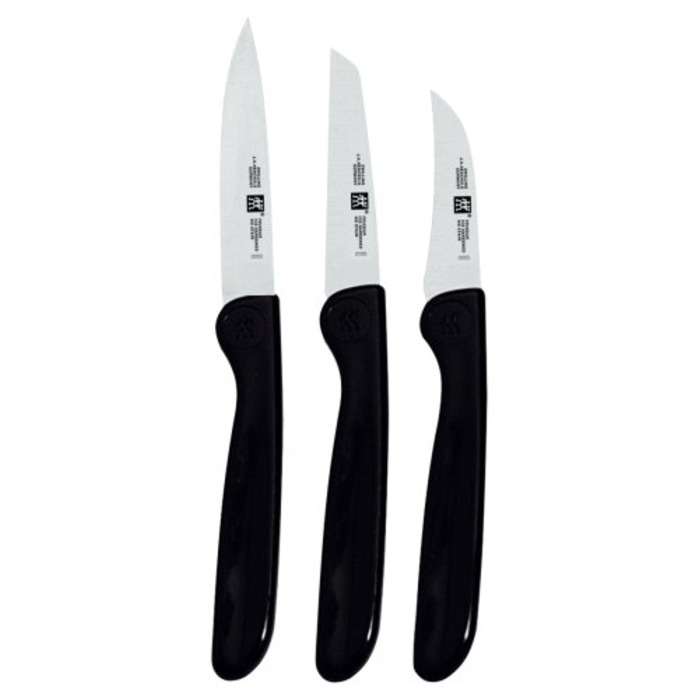 Набір ножів 3 предмети чорний Twin Grip Zwilling
