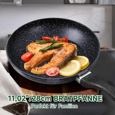 Сковорода с антипригарным покрытием 28 см Scheffler