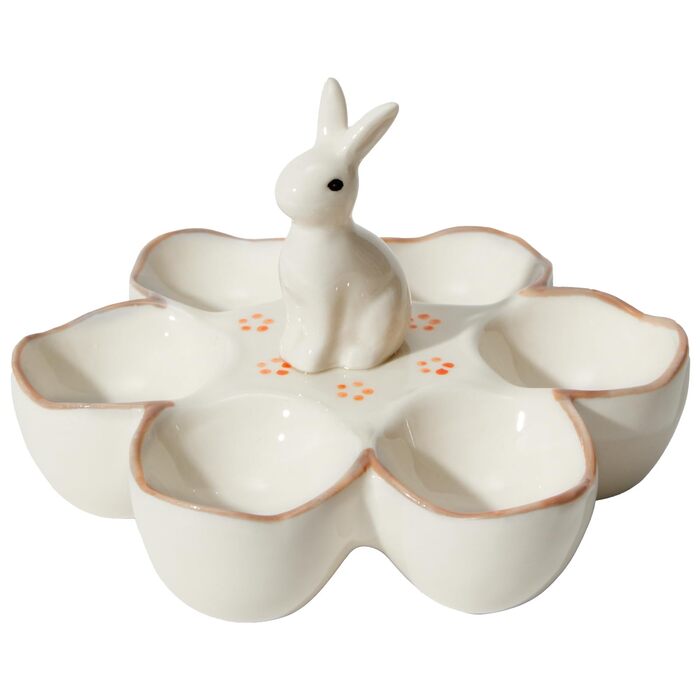 Керамічних підставка для яєць у формі великоднього зайчика DN DECONATION