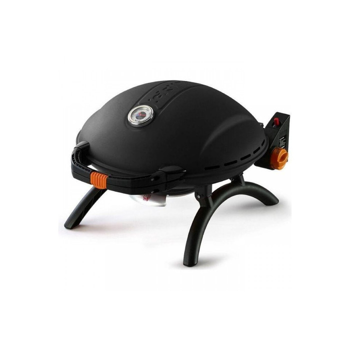 КОМПЛЕКТ Портативный переносной газовый гриль O-GRILL 900, черный+шланг в подарок! Код: 011682