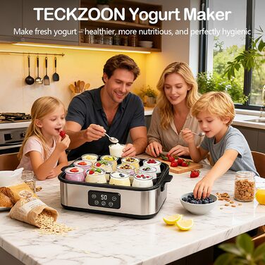 Йогуртница на 12 баночек по 180 мл TECKZOON