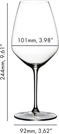 Набір з 2 келихів для червоного вина Шираз 0,7 л Extreme Riedel