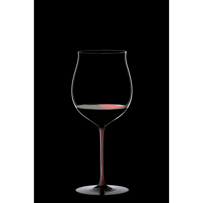 Келих для червоного вина Бургундське Гран Крю, червоний/чорний Black Series Collector's Edition Riedel