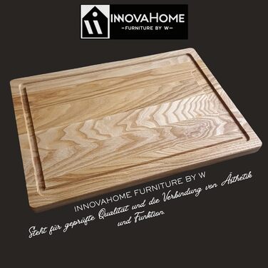 Разделочная доска из массива ясеня 40 x 28 см INNOVAHOME FURNITURE BY W