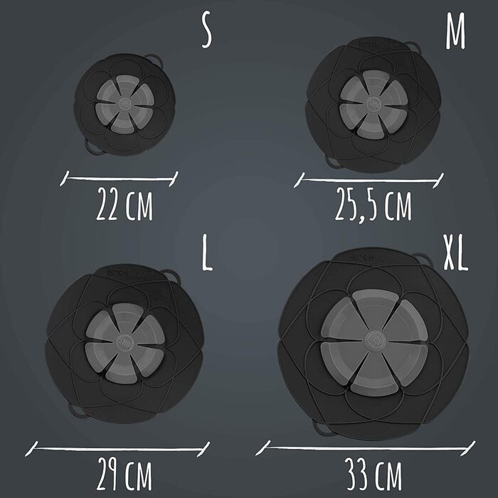 Силіконовий захист від википання для каструль і сковорідок Kochblume