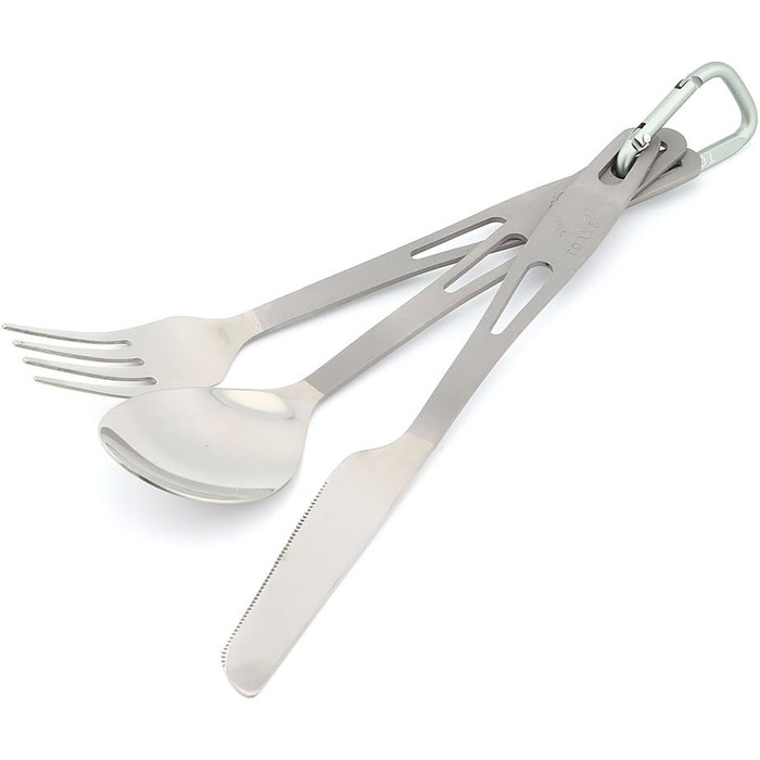 Набір столових приборів з титану 3 предмета TOAKS