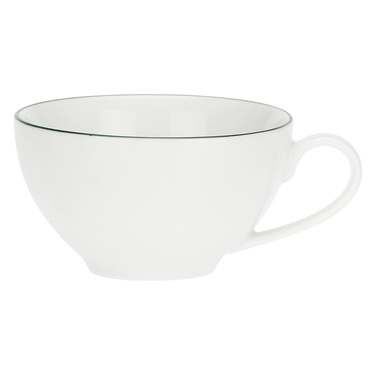 Чашка для чая с блюдцем La Porcellana Bianca DINTORNO, фарфор, 220 мл