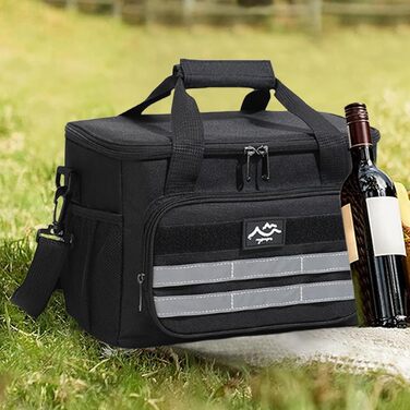 Термосумка для кемпінгу чорна Generisch