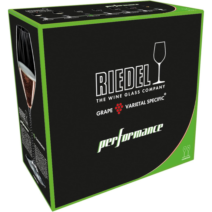 Набор из 2 бокалов для шампанского 375 мл, Performance Riedel